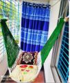 Hand Made Dulna Adult Rope bed Hanging Dulna Use For All People Large Swing Rope bed Rattan Dulna. 