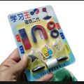 Kids Educational Magnet Set With Bar Ring U-shaped Magnets Science Experiment Kits Physics Labs for School |. 