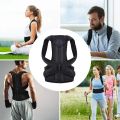 Reinforced Belt Lumbar Column Posture Corrector Vest  Adjustable Back Support Strap Shoulder Spine Brace Neck Stretcher Trainer. 