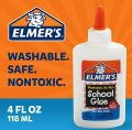ELMERS SCHOOL WHITE GLUE Made in USA 118 ML. 