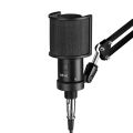 1pc Universal Microphone Pop Filter Condenser Microphone PC Studio Recording Metal Windscreen. 