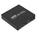 SCART to HDMI, Scart Converter Video Audio Box, HD Video Converter Scart to HDMI Adapter with PAL/NTSC Video Scaler, 1080P/720P Support HDMI, 3.5mm Coaxial Audio Out for TV and DVD Player. 
