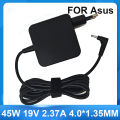 45W 19V 2.37A  4.0*1.35mm Laptop Charger Adapter For Asus Zenbook UX305 UX21A UX32 X201E X202E U3000 UX52 Power AC Adapter. 