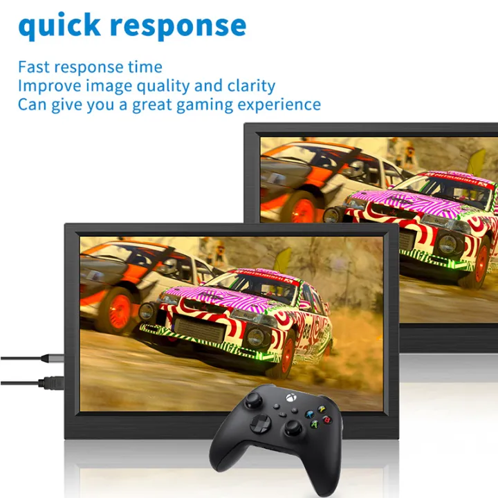 11.6%20Inch%20Portable%20Monitor%20HDMI-Compatible%20Laptop%20second%20screen%20Gaming%20Extended%20Display%20For%20Switch/PS4/Xbox/Raspberry%20Pi%20-%20Image%202