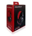 PolyGold Gaming Headphones PG-6920 USB LED Headset with Microphone Cool Crack Head Mounted Gaming Headphones. 