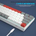 MageGee MK-Star61 Mini 60% Mechanical Keyboard 61 Keys Wired LED Backlit Compact Gaming Keyboard for Laptop, Desktop, PC, Tablet. 