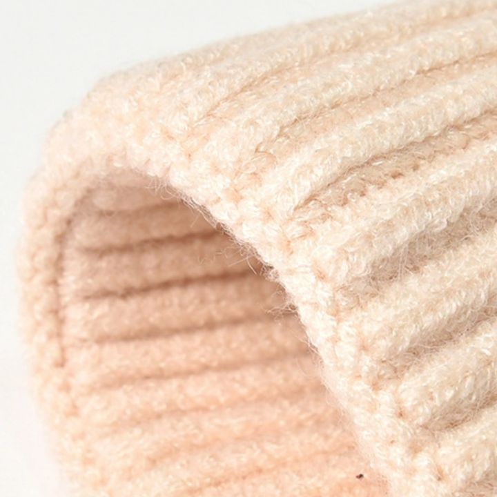 Winter%20Knitted%20Hat%20Warm%20Outdoor%20Sport%20Cold%20Protection%20Running%20Beanie%20Cap%20Elastic%20Thermal%20Cycling%20Skull%20Roll-up%20Cuffed%20Cap%20-%20Image%203