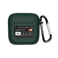 Suitable for JBL Tour Pro 2 Case Bluetooth Headset Protective Case Silicone SoftCase Charging Bag Headset Case Storage Bag Hook. 