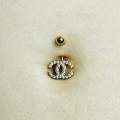 Chanel Unisex Surgical Belly Piercing Navel Rings Piercing Jewelry Body Jewelry. 