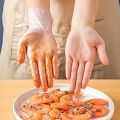 200/300PCS TPE Disposable Kitchen Gloves Anti-oil Cleaning TPE Gloves Household Convenience BBQ Vegetable Beauty Salon.