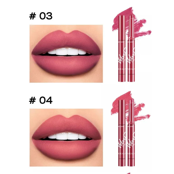HANDAIYAN%208-Color%20Velvet%20Matte%20Lipstick%20Set%20%E2%80%93%20Long-Lasting,%20Waterproof,%20Non-Stick%20Cup%20%7C%20%E2%80%9CJust%20A%20Kiss%E2%80%9D%20Red%20Lipgloss%20&%20Lip%20Liner%20Makeup%20Kit%20(1%20Set)%20-%20Image%206
