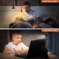 Zoomable LED Reading Lights USB Clamp Book Light Flexible Gooseneck Read Night Light Adjustable Book Lamp Studing Reading Lamp.