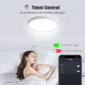 Tuya Wifi/Zigbee Ceiling Light RGBCW Led Ceiling Lamp Livingroom Home Decoration Smart Lamp For Smart Life APP Alexa  Home. 