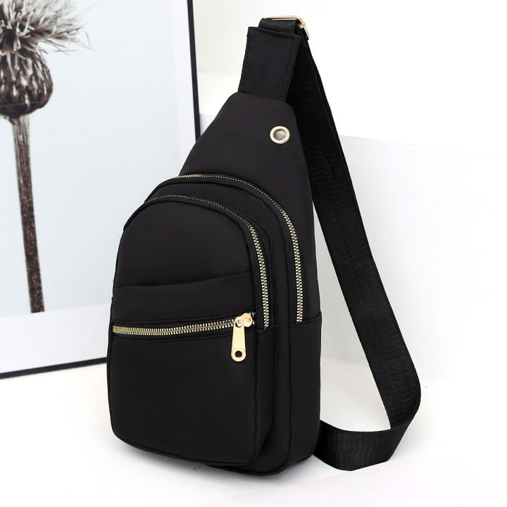 Sling Backpack For Men & Women - Crossbody Chest Bag For Hiking Travel Daypack, Sunflower Print