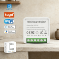 Tuya Smart WiFi Switch Module 16A 2-Way Control Mini Breaker Light Switch Timer Remote Control Compatible With Alexa  lightify. 