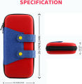EVA Storage Switch Case Compatible with Switch/OLED Cute Portable Switch Carrying Case with 10 Game Holders for Mario.