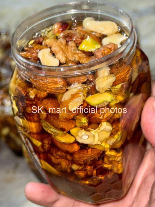 Mix%20crunchy%20dry%20fruit%20with%20%20honey%20500g%20Jar%20-%20Image%202