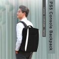 Console Backpack For PS5, Large Capacity Travel Carrying Case, PSS SLIM Storage Bag Controllers, Headset, Game Discs Accessories. 