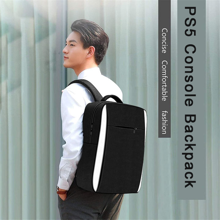 Console%20Backpack%20For%20PS5,%20Large%20Capacity%20Travel%20Carrying%20Case,%20PSS%20SLIM%20Storage%20Bag%20Controllers,%20Headset,%20Game%20Discs%20Accessories%20-%20Image%206
