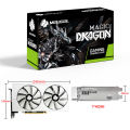 MOUGOL Full New AMD Radeon RX560XT 8GB Graphics Card 14NM GDDR5 Memory Video Gaming Card PCIE3.0x16 HDMI*1 for Desktop Computer. 