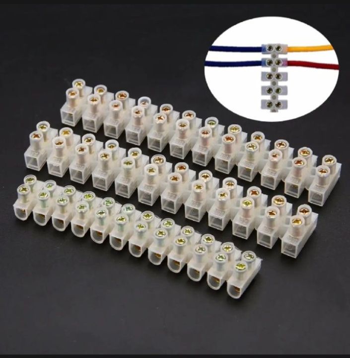 12 Pcs Connecter Bar or Plastic Terminal Connecter