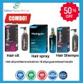 Hairgain Hair spray-Hairgain Hair shempo-Hairgain Hair Oil -Hairgain shampoo - hair growth shampo oil Hairspray- shampo hair spray oil for hairloss |anti hair fall shampoo oil spray- shampo base- hair shampo-shampoo oil spray for dandruff and Hair growth.. 