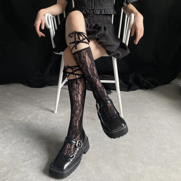 Street%20Split%20Toe%20Socks%20Strappy%20Lace%20Fishnet%20Stockings%20Cool%20JK%20Girl%20Knee%20Socks%20Japanese%20Lolita%20Jk%20Long%20Knee%20High%20Socks%20Lolita%20-%20Image%206