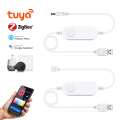 DC5V USB Zigbee Tuya Smart Light Switch Dimmer with Remote Control Compatible with Alexa  Home for LED Strip 5050 2835 COB lightify. 