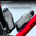 Ahyka Aerodynamic Water Bottle 600ml Cycling Carbon Fiber Cage Set Road Bike Frame Down Tube Triathlon Drag-Reduction Kettle.