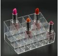24 Department Transparent Case Lipstick organizer display holder. 