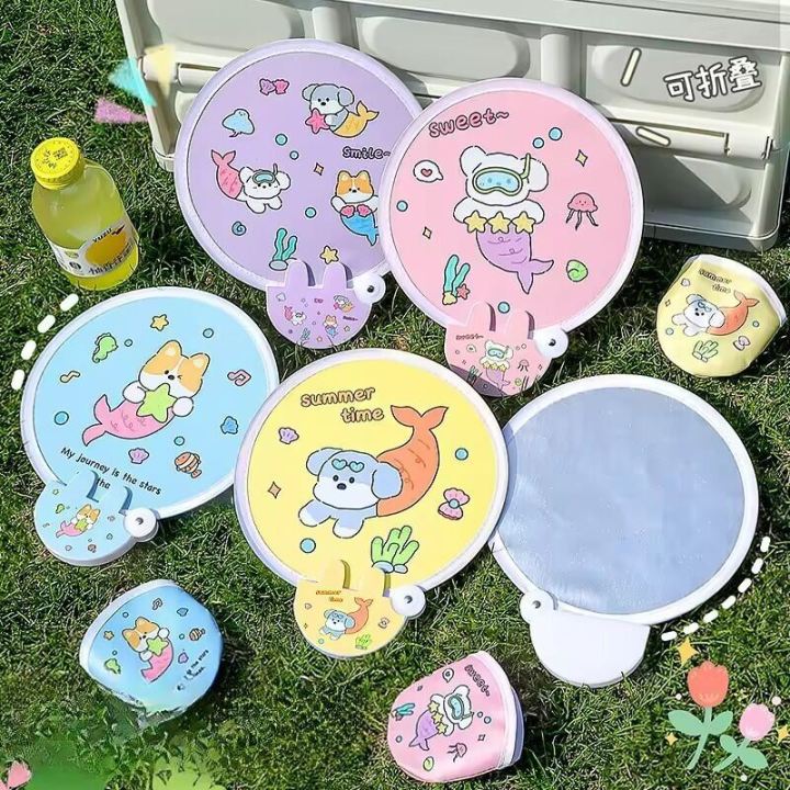 Cartoon%20Folding%20Mini%20Hand%20Fan%20%E2%80%93%20Small%20Portable%20Round%20Foldable%20Cute%20Handheld%20Fan%20for%20Women%20&%20Children,%20Pocket-Sized%20Summer%20Travel%20Fan%20-%20Image%202