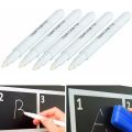 5/10Pcs White Liquid Chalk Blackboard Dust-free Erasable Chalk Glass Erasable Chalk Children Writing Tool Teacher Teaching Tools. 