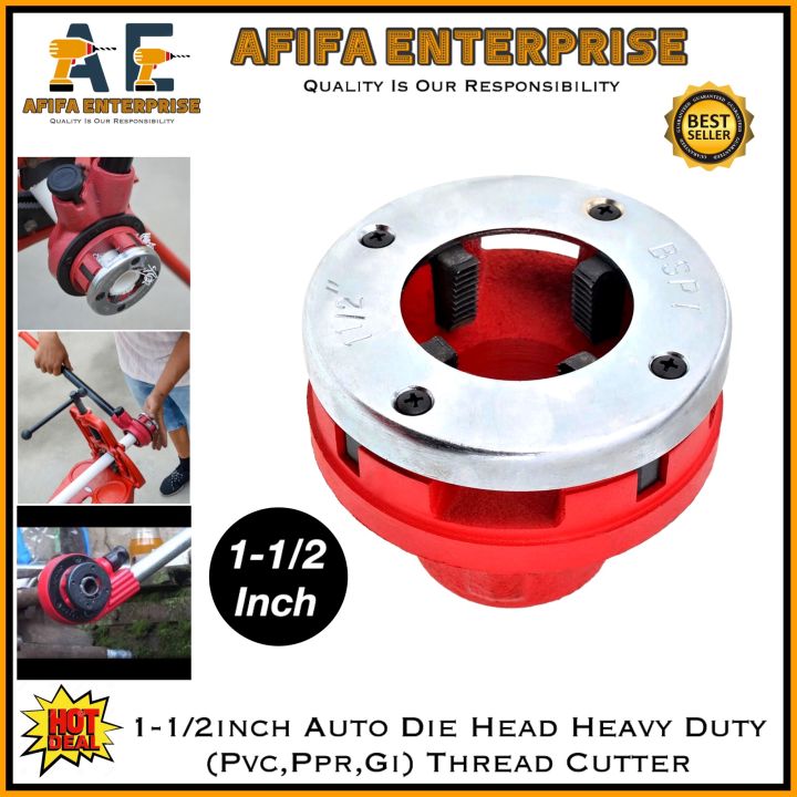 1-1/2inch Pipe Auto Die Head Heavy Duty (PVC,Ppr,Gi) Thread Cutter