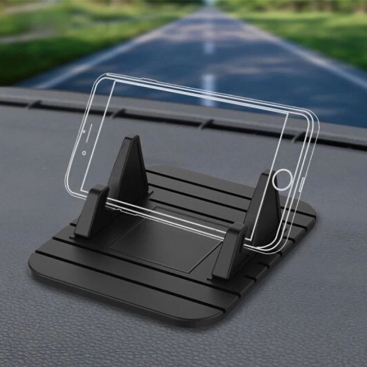 Silicone Anti Slip Mat Car Dashboard Holder Universal Desk Phone Stand Mount for iPhone in Car Holder