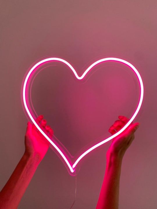 Heart Led Neon Sign
