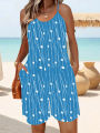 Summer Women's Jumpsuit Striped Print Elegant Sleeveless Shorts Plus Size Romper Casual Fashion. 