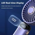 X5 Mini Fan Portable Fan Rechargeable Fan LDC USB Fan Hand Fan Mini Electric Fan For Student. 