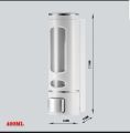EasyFlow Wall-Mounted Manual Soap & Shampoo Dispenser Organizer. 