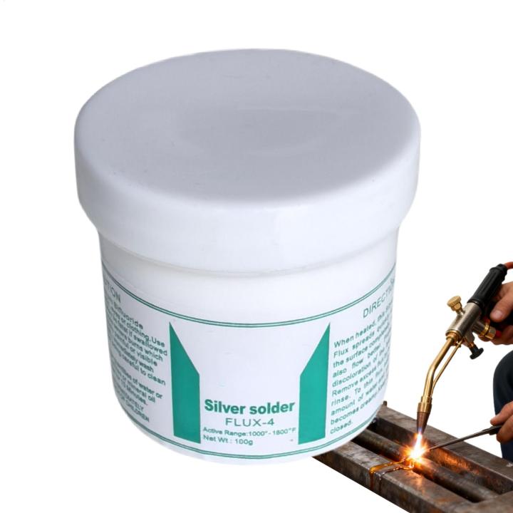 Solder Flux 100g Soldering Paste Flux Silver Brass Brazing Powder For ...