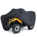 Quad Bike ATV Cover Universal 210D Oxford Waterproof Motorcycle Vehicle Scooter Kart Motorbike Resistant Dust UV Protector Black.