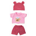 3pcs In 1, New Jumpsuit Set Suitable For 12 - 13 - 14 Inch Baby Doll 30 32 35cm Reborn Baby Doll Clothes. 