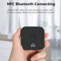 Bluetooth 5.0 Receiver 3.5mm AUX Jack RCA Wireless Adapter Dongle Mic NFC For Car kit Audio Transmitter Amplifier Speaker Auto.