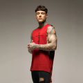 Summer Cotton Breathable Vests Gym Bodybuilding Muscle Tank Tops Mens Fitness Casual Clothing Extend Cut Off Sleeveless Shirts.