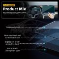 Car Tempered Glass Protective Film For BYD Seal U/Sealion 6/Song Plus 2021-25  Navigation Dashboard Display Screen Protector. 