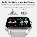 SIMSONLAB New Smart Watch Bluetooth Call Fitness Tracker Heart Rate Sleep Record Outdoor Sport Watch for Android/IOS Men Women.