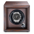 Brand Mechanical Automatic Watch Winder Luxury Wood Watch Box with LED Light and Lid Sensor Watches Storage Safe Box. 