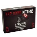 Exploding Kittens Card Game 55 Cards Kids and Adults Family Funny Card Games Original Edition Party Streaking Kittens Board Game. 