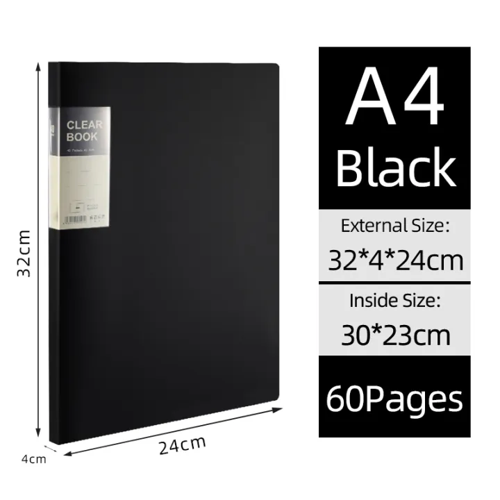 KOBEST%20Multi-Layer%20A4%20Side%20Transparent%20Thickening%20Folder%20-%2020/30/40/60%20Pages%20Office%20School%20Supplies%20High%20Quality%20File%20Cover%20-%20Image%207