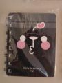 mini notebook spiral diary hard paper cute cartoon pattern easy to carry. 