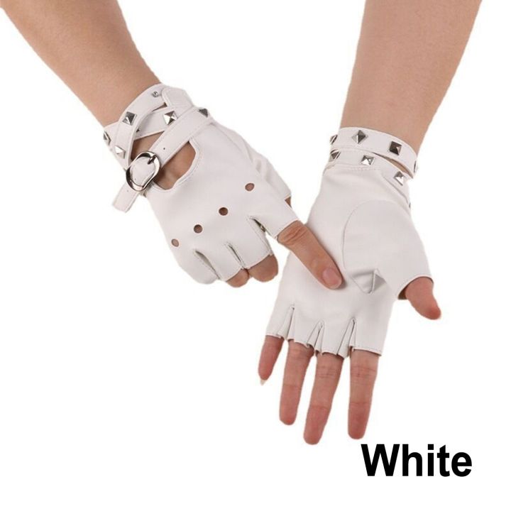 Unisex%20Fingerless%20Driving%20PU%20Leather%20Gloves%20Motor%20Cool%20Rivet%20%20Disco%20Dancing%20Rock%20and%20Roll%20Black%20Red%20White%20Punk%20Gloves%20-%20Image%207